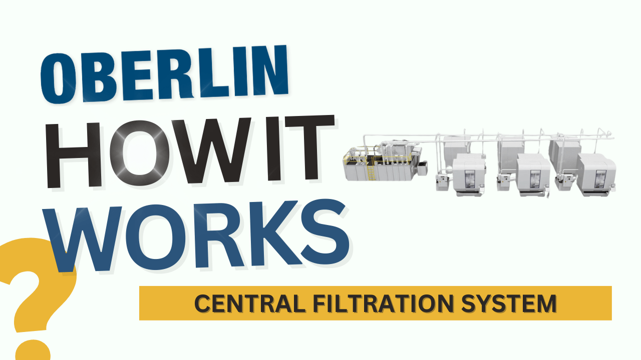 Oberlin Coolant Filter System Industrial CNC Coolant Filtration