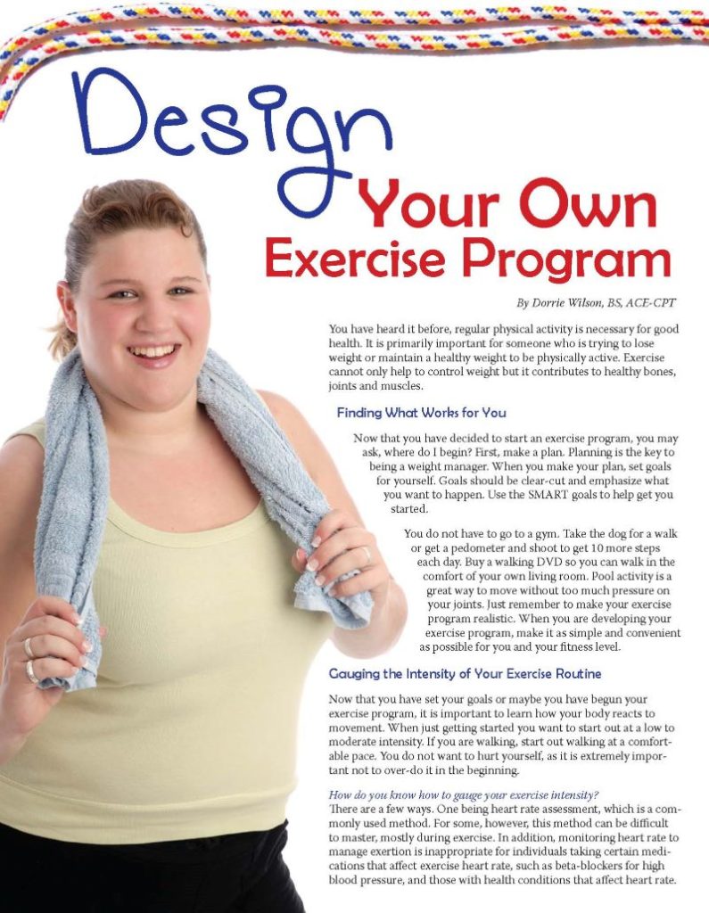 Free Personal Training Program Design Template Fitness Mentors