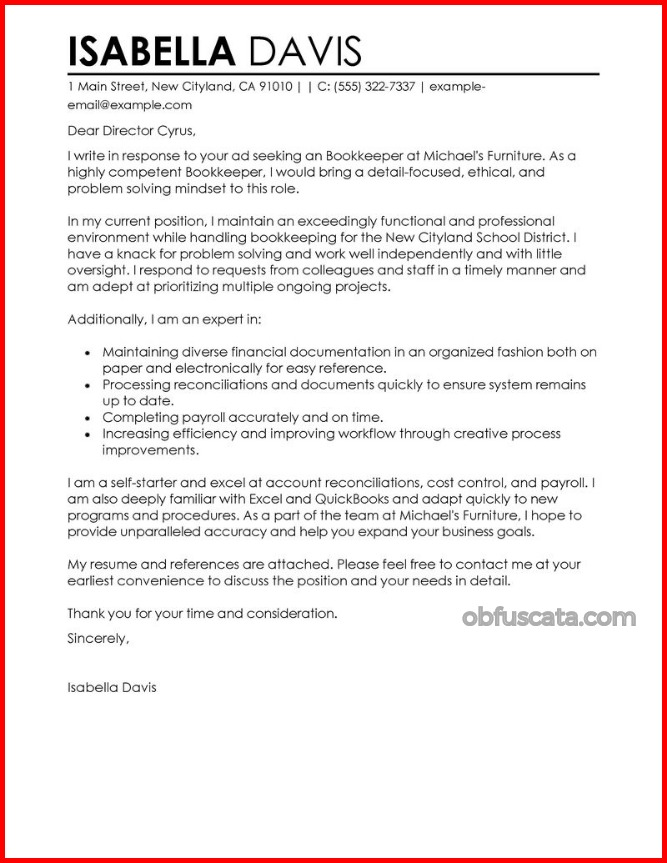 Perfect Cover Letter: 07 Templates & Exa…