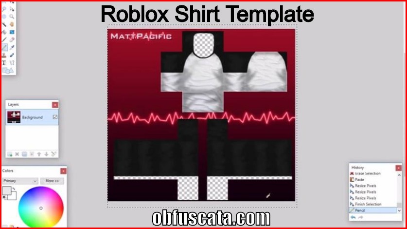 Roblox Shirt Template
