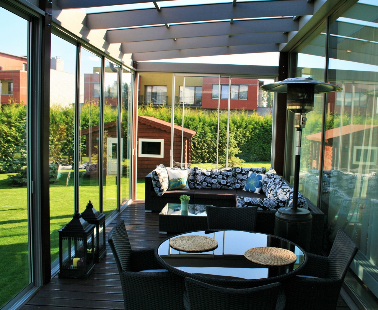 LEAN TO CONSERVATORY VI OBICON VERANDAS