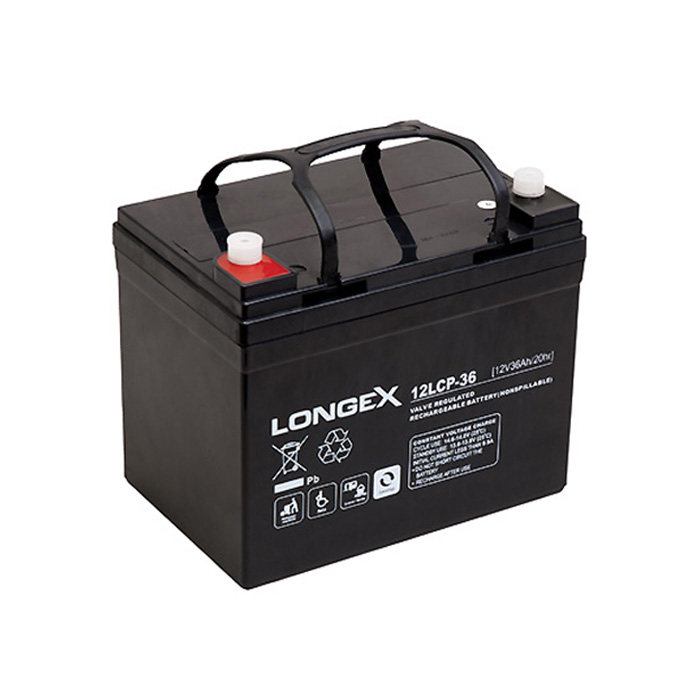 Batterie solaire 12V 35AH AGM sur le site Objetsolaire