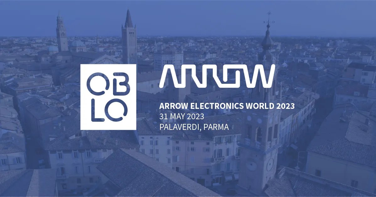 OBLO Arrow Electronics World 2023 OBLO Technology Oblo technology tech
