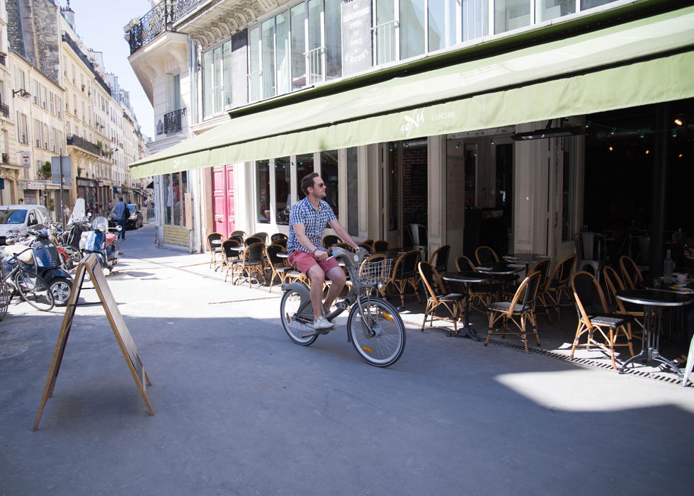 パリでレンタル自転車VELIBヴェリブに乗る O'Bon Paris Easy to be Parisian