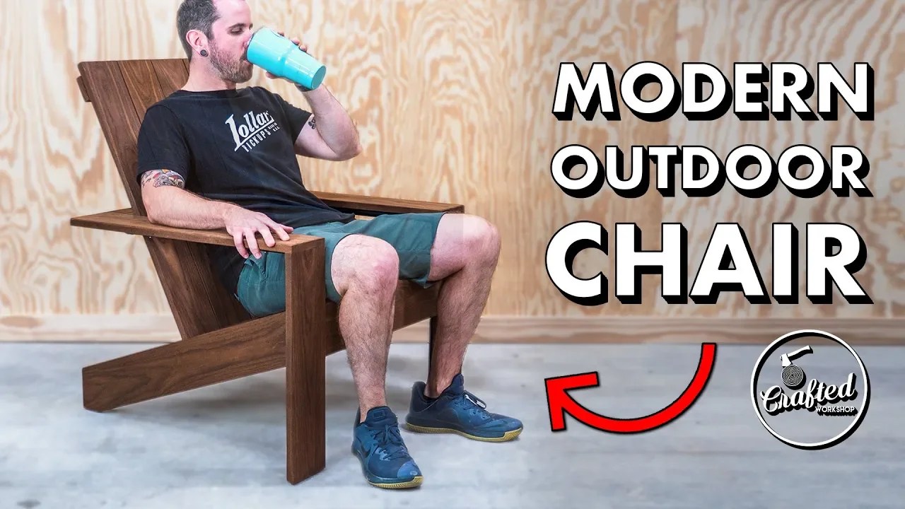 How To Build A Modern Adirondack Chair