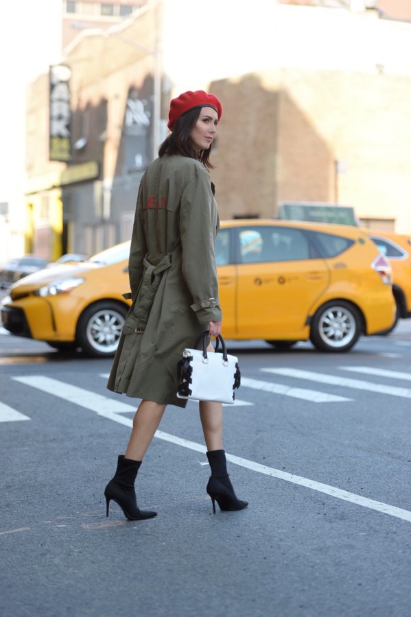 NYFW Modern Military Street Style Obsessions Now