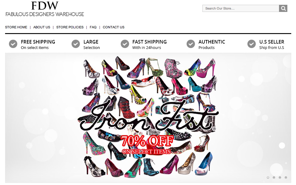 Designer Shop Debuts New Look with Custom eBay Store Design