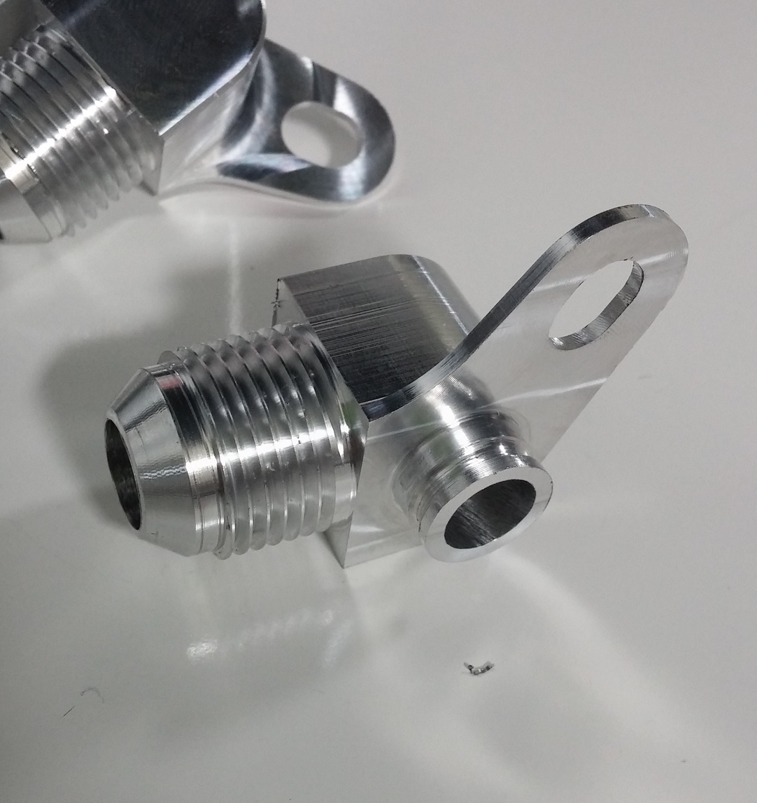 2JZ billet Power Steering adapter