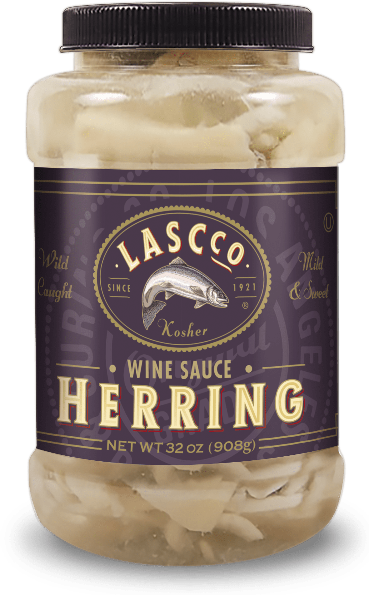 LASCco Herring Wine Sauce 32oz Ocean Beauty Seafoods