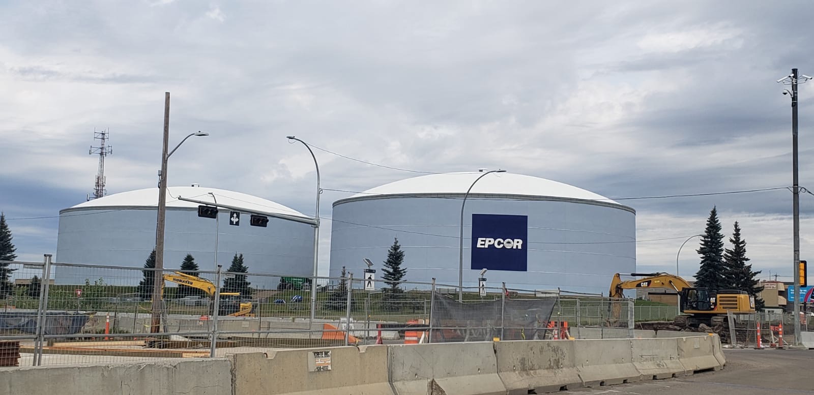 Ocean Construction Group Epcor Water Tank I and II Edmonton, AB