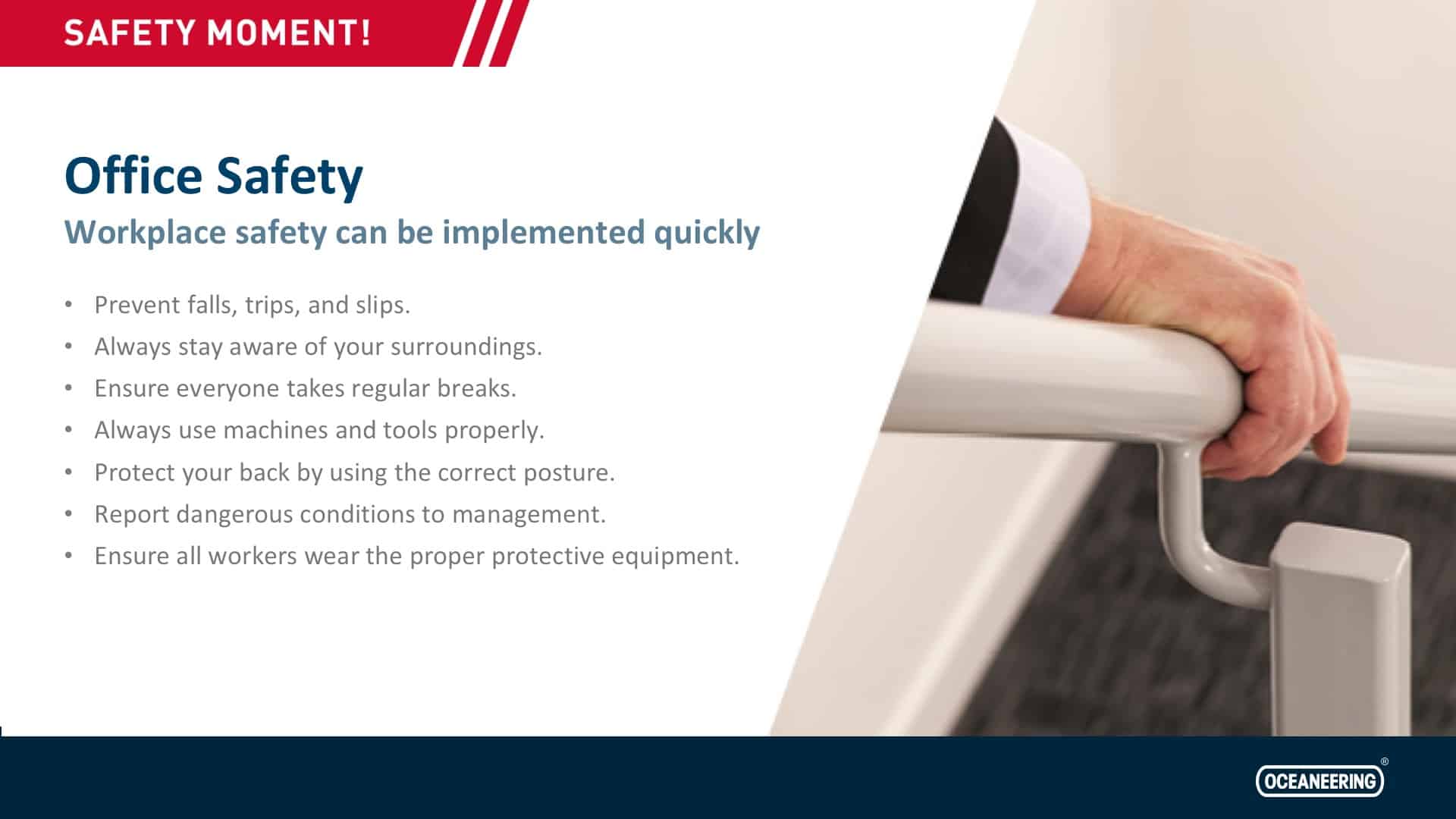 Safety Moments Oceaneering