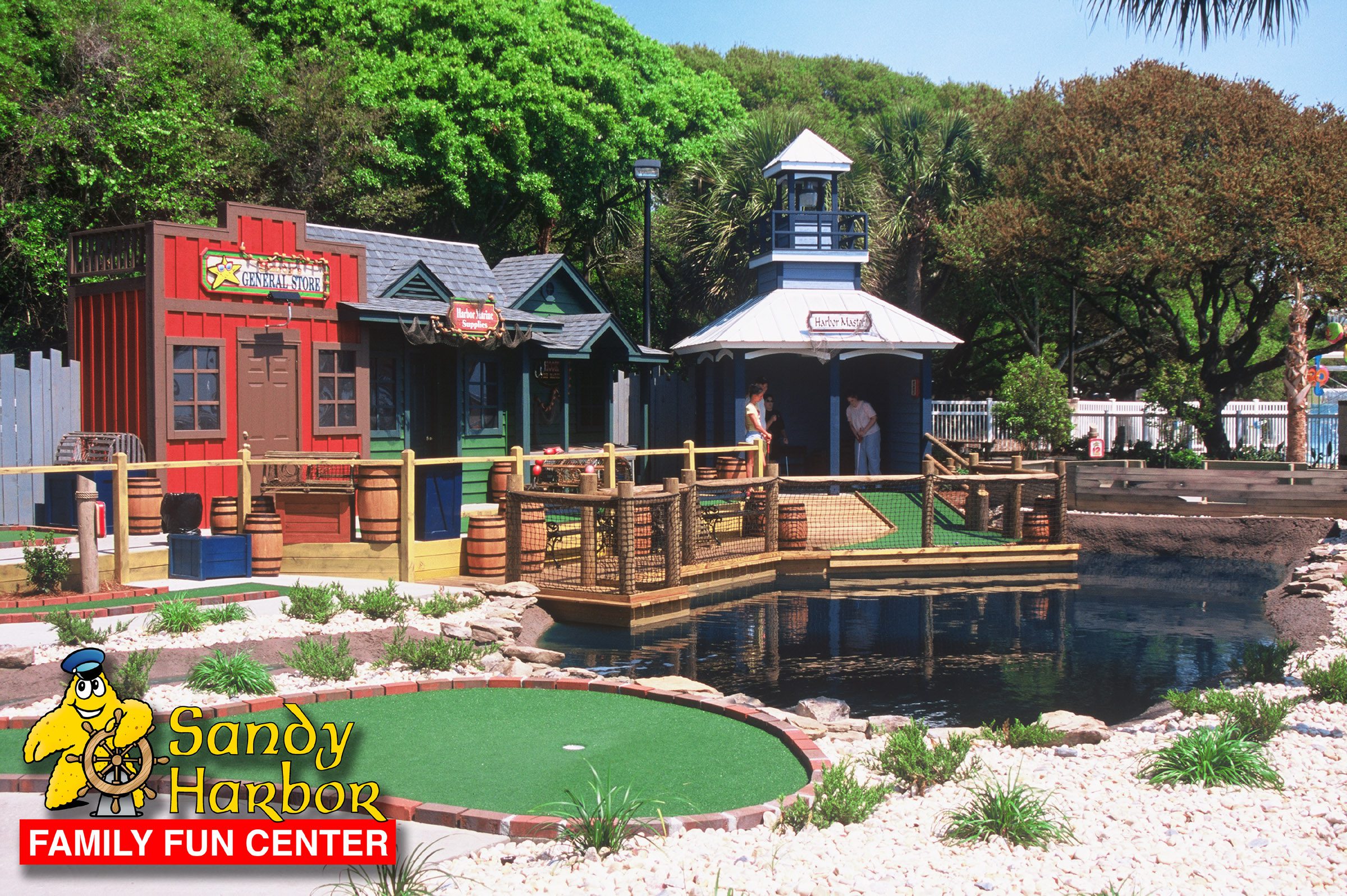 Sandy Harbor Family Fun Center Ocean Lakes Family Campground