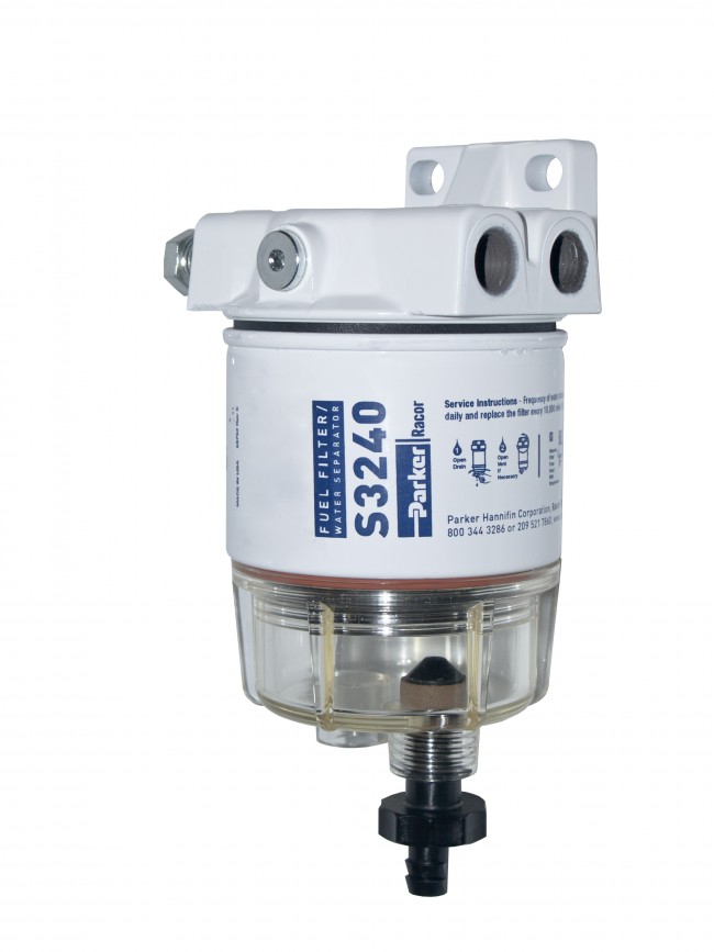 Gasoline Fuel Filter / Water Separator, 120RRAC01 Ocean Link Inc
