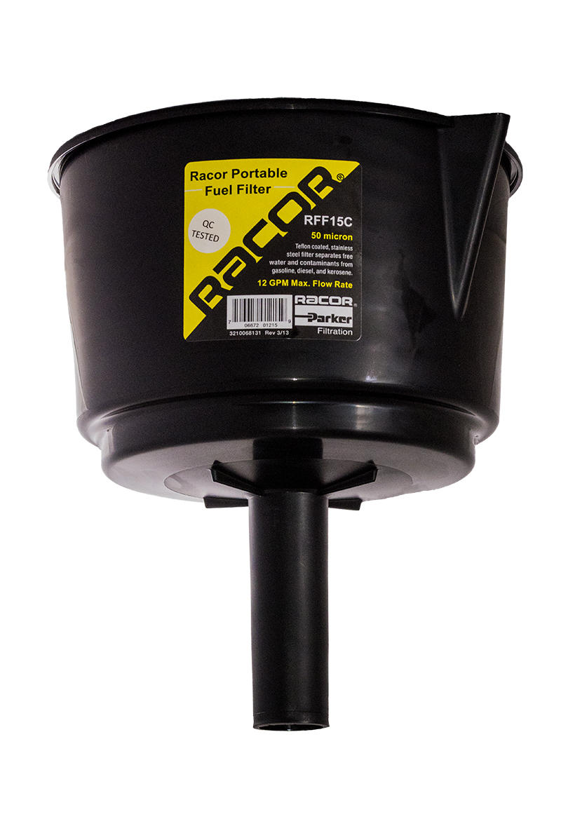 Fuel Filter Funnel 1215GPM, RFF15C Ocean Link Inc