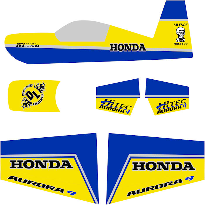 RC Decals / Plane Packages Ocean Palm Graphics