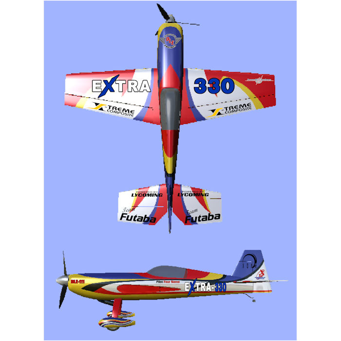 RC Decals / Plane Packages Ocean Palm Graphics