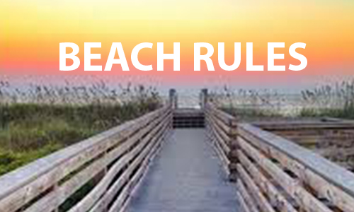 Rules to Keep You Cool and Safe on the Myrtle Beach Sands and Waters