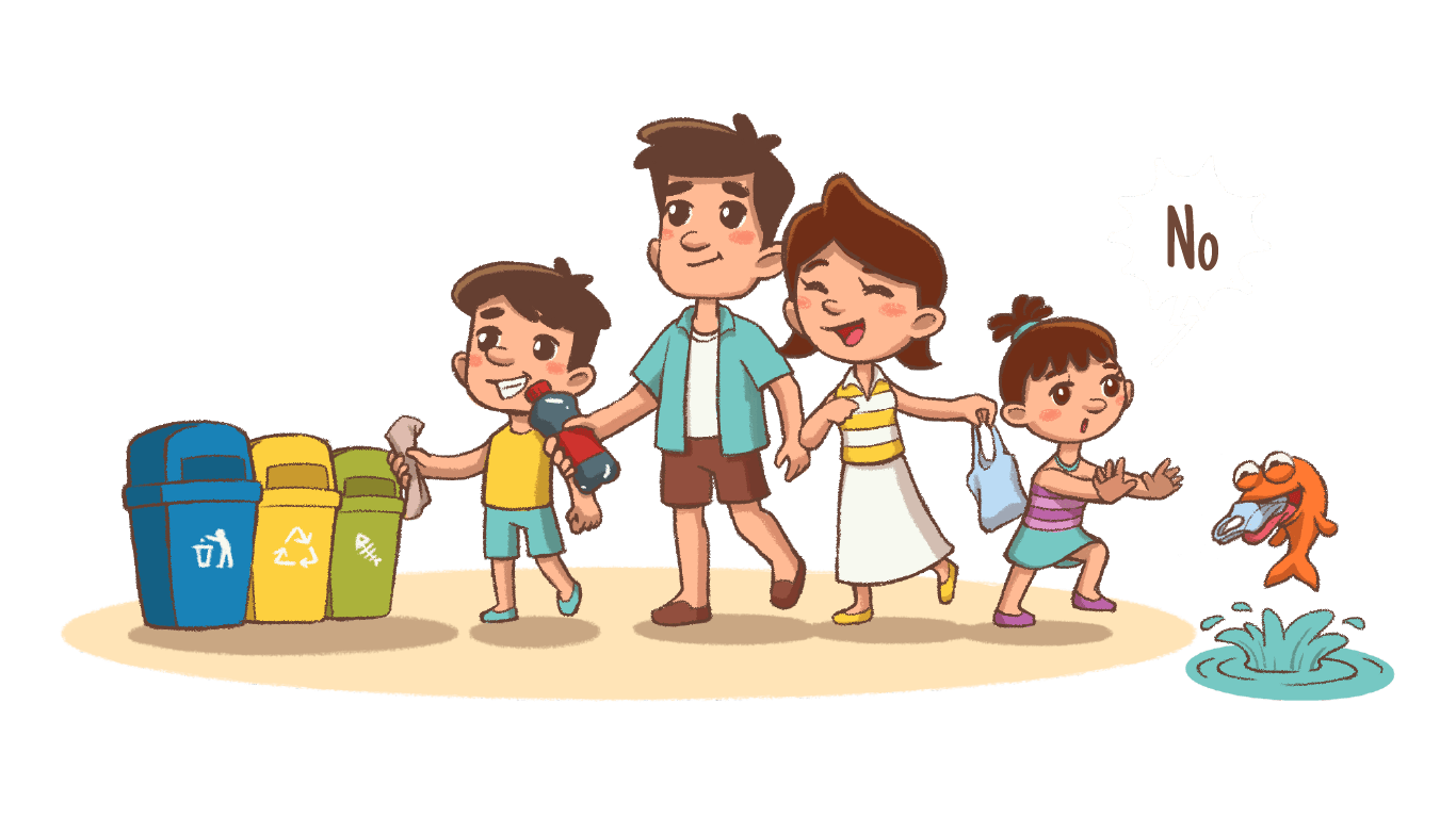 Do Not Litter Oceans For All