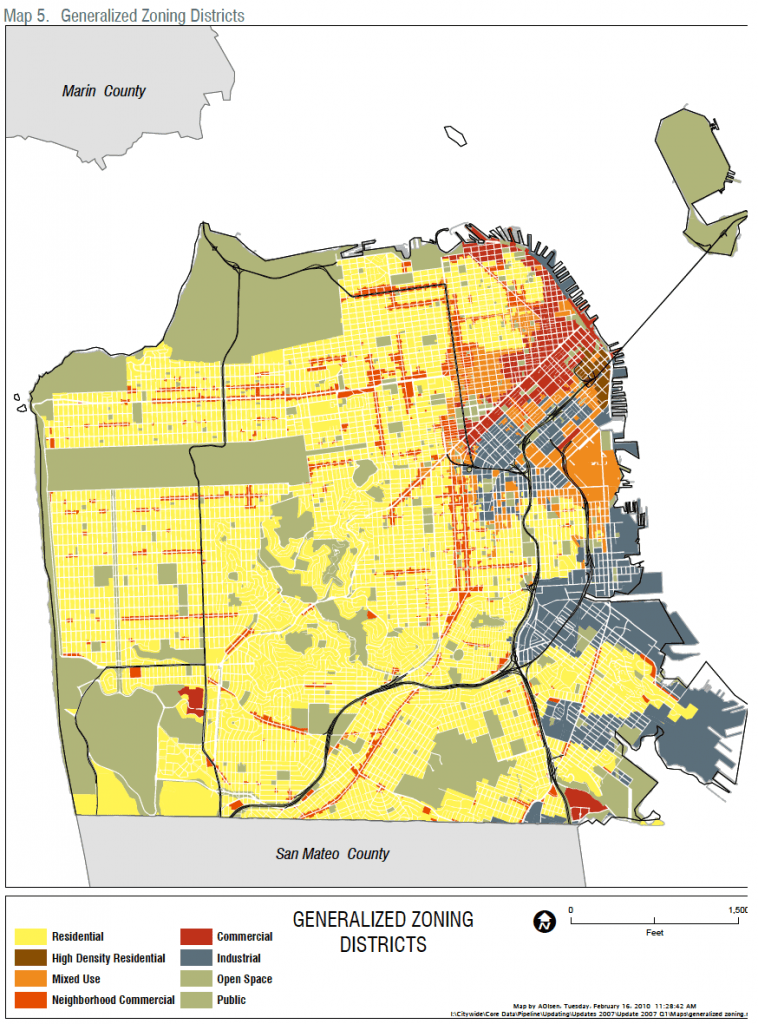 San Francisco Zoning Map