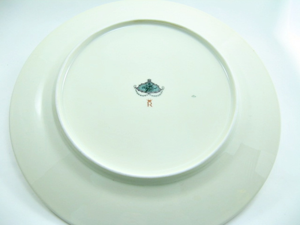 Rosenthal Teller Ivory Goldrand berieben Ø ca. 26 cm eBay