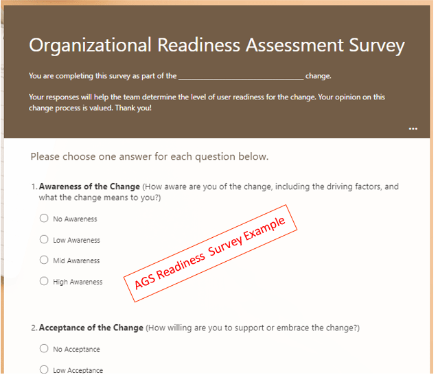 Best Change Readiness Assessment Toolkit for Change Mgrs OCM Solution