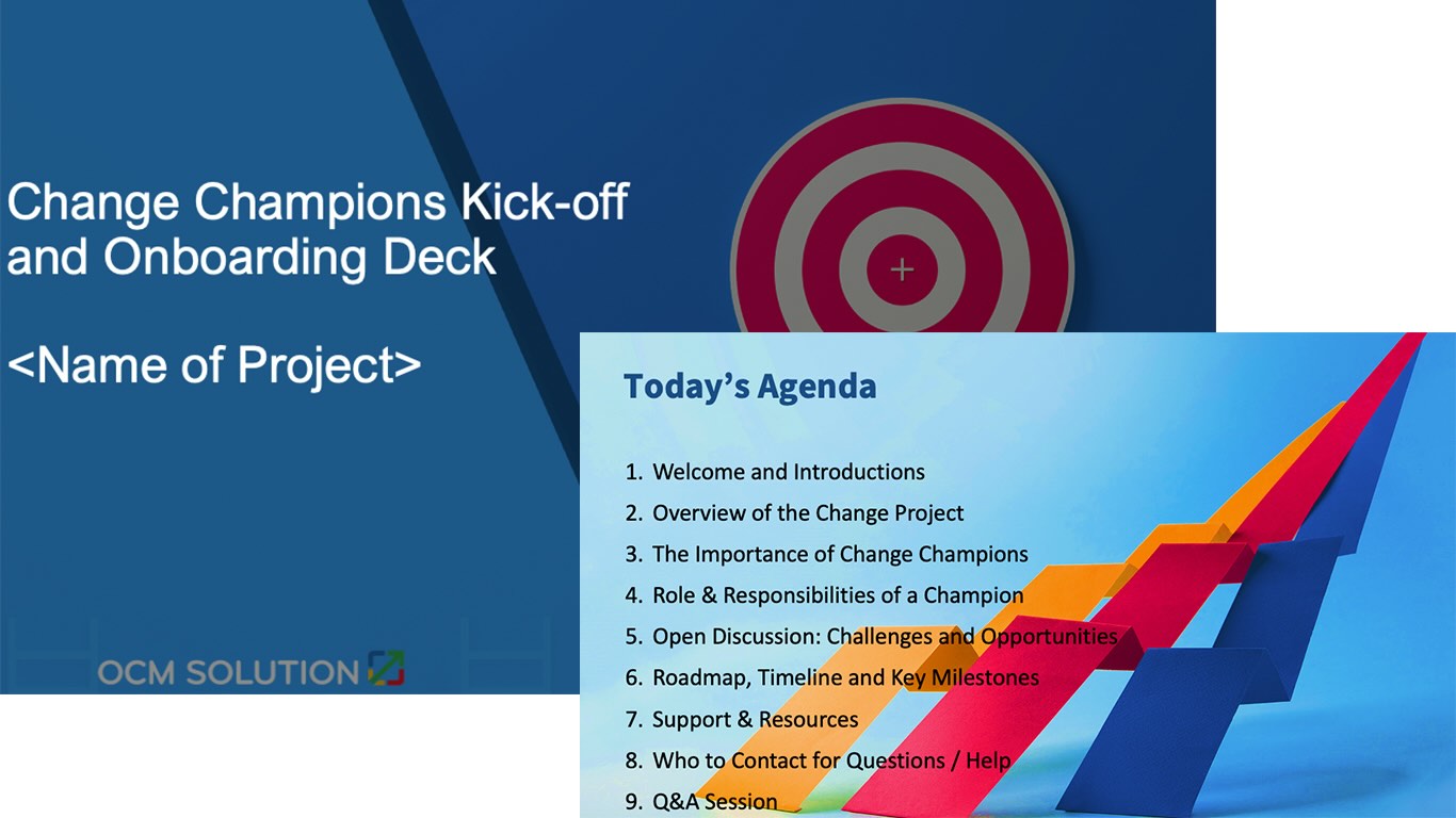 Free 2024 Change Champion Templates & Resources for Change Management