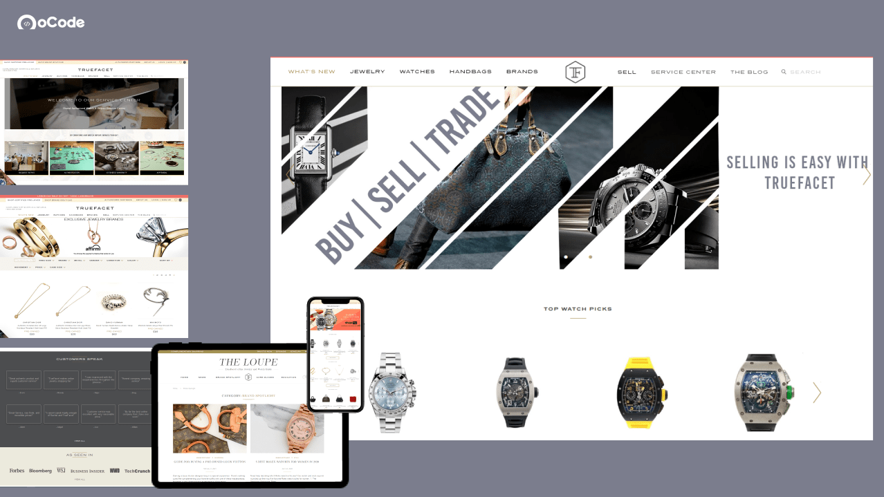 Truefacet oCode Technologies