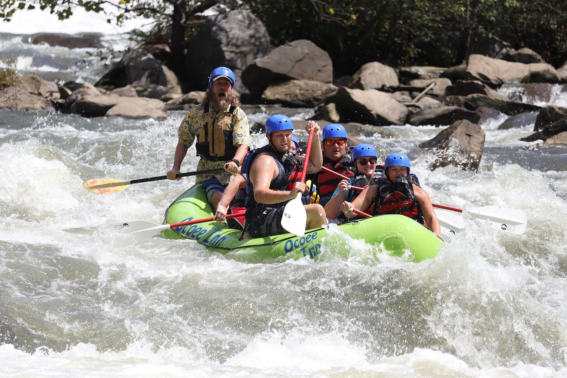 Best Whitewater Rafting Trips near Birmingham AL Ocoee River TN