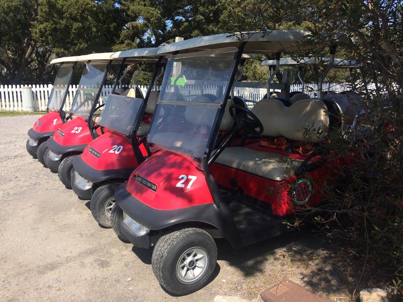 Reserve a Cart Ocracoke Island Golf Carts