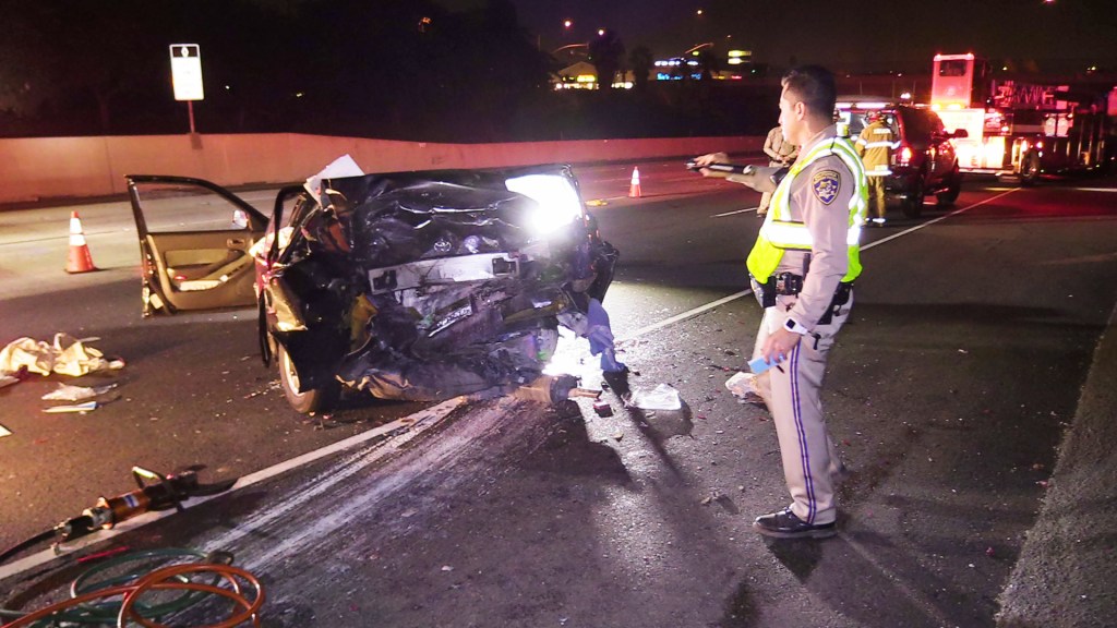 Woman killed in crash on the 91 freeway Orange County Register