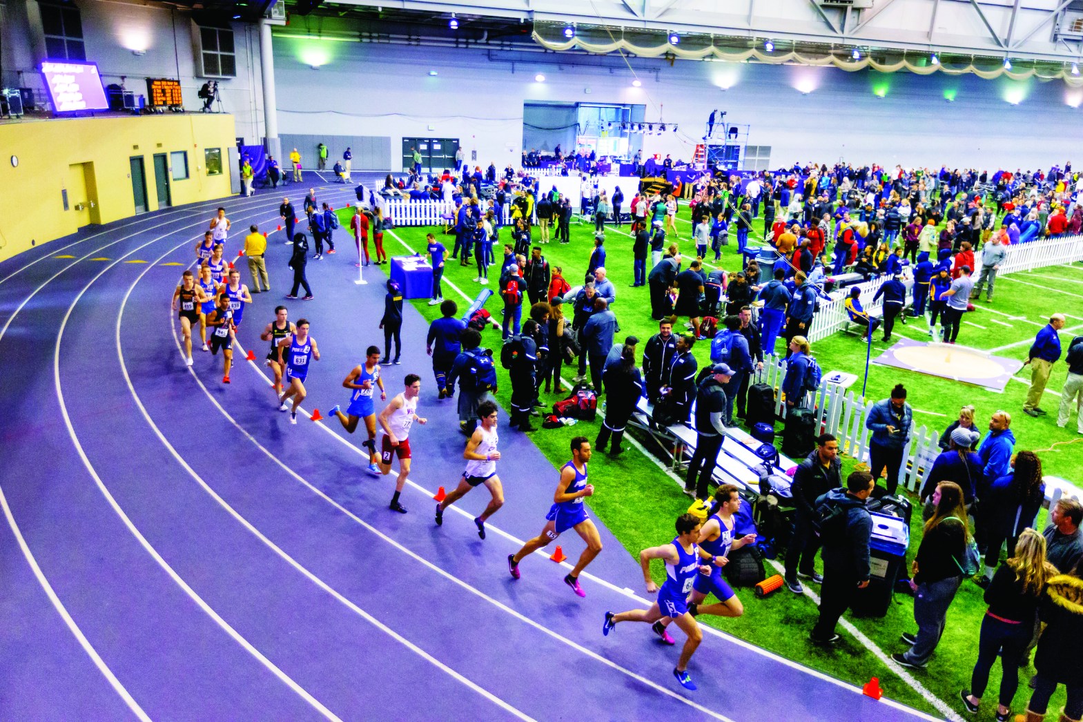 Indoor track A short course, but a big experience Orange County Register