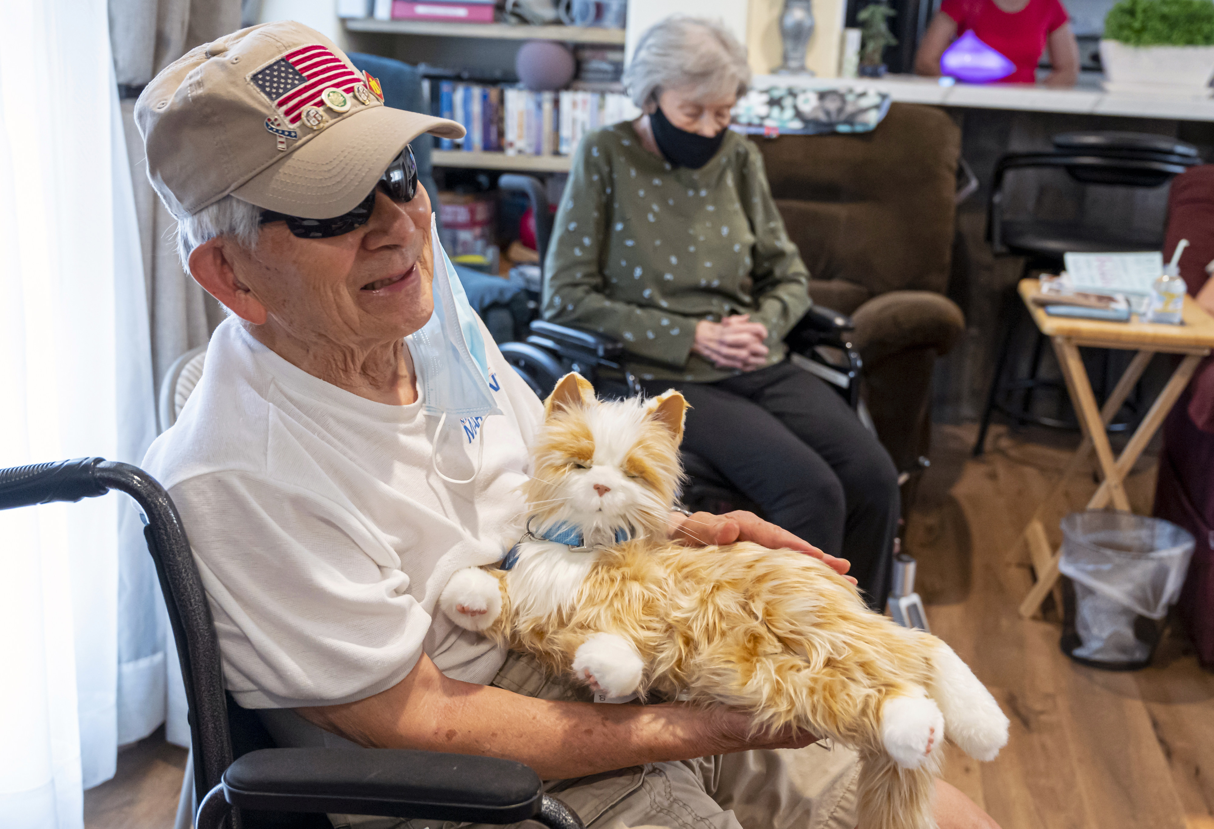 Robotic cats and dogs bring batterypowered comfort to some seniors