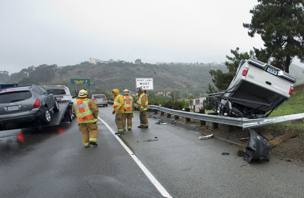 Pictures I5 crash in San Clemente Orange County Register