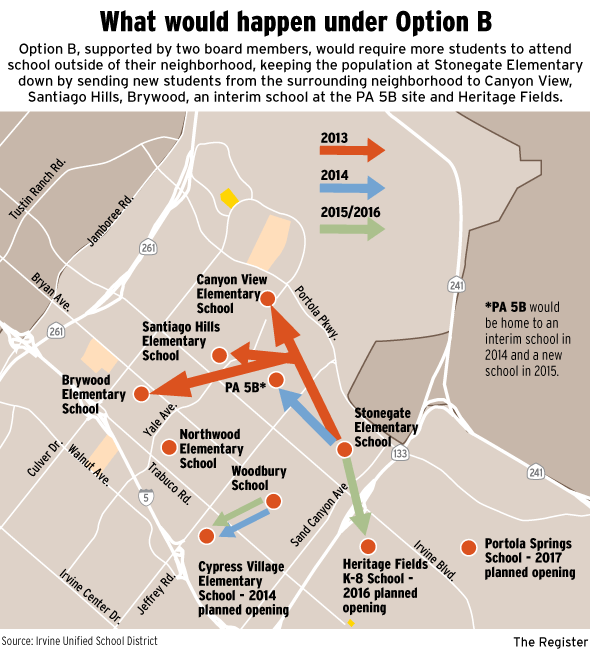 Irvine High School Campus Map Irvine schools plan to grow with city Orange County Register