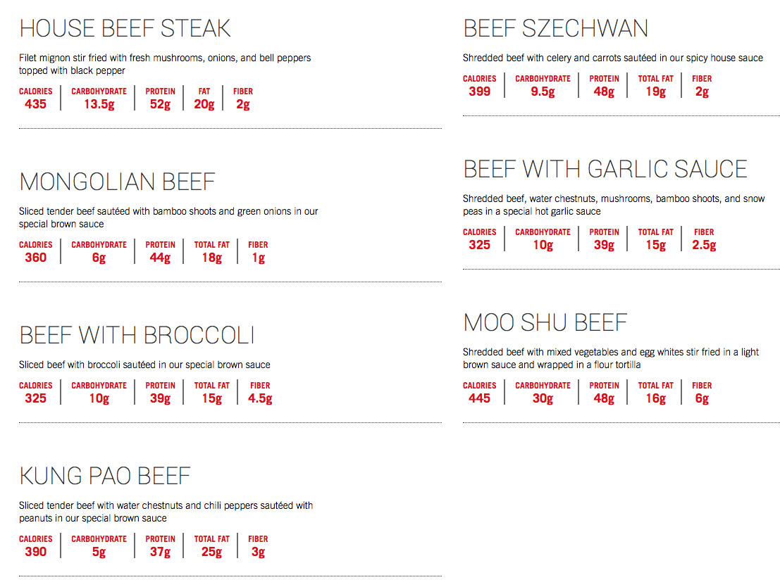 Fortune Cookies Bistro Menu OC Restaurant Guides