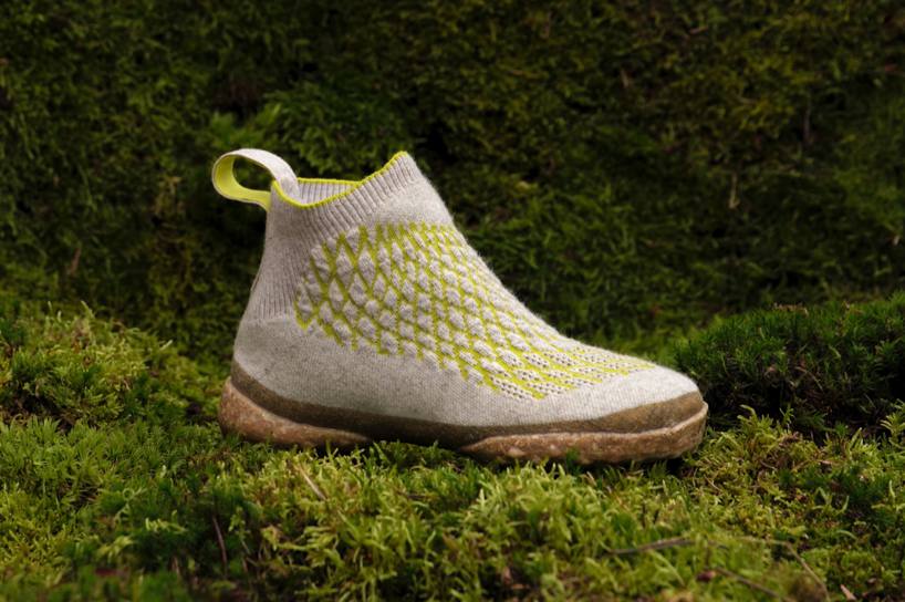 EcoFriendly Sneaker Features Mushroom Sole and Dog Hair Fabric Oddee