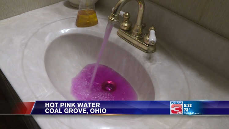 Pink Tap Water in Ohio Village Is Apparently Safe to Drink