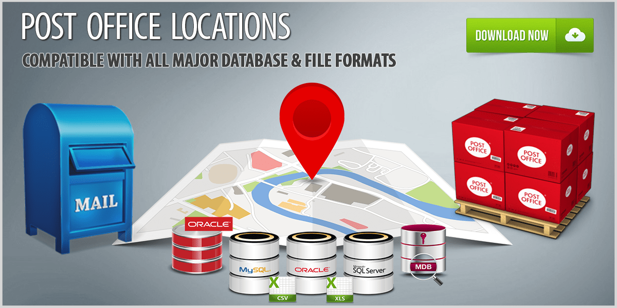 Post Office Locations Database Download USPS Locations List