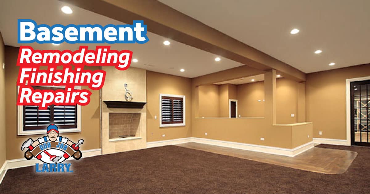 Basements Remodeling Finishing Repairs Kenosha, WI
