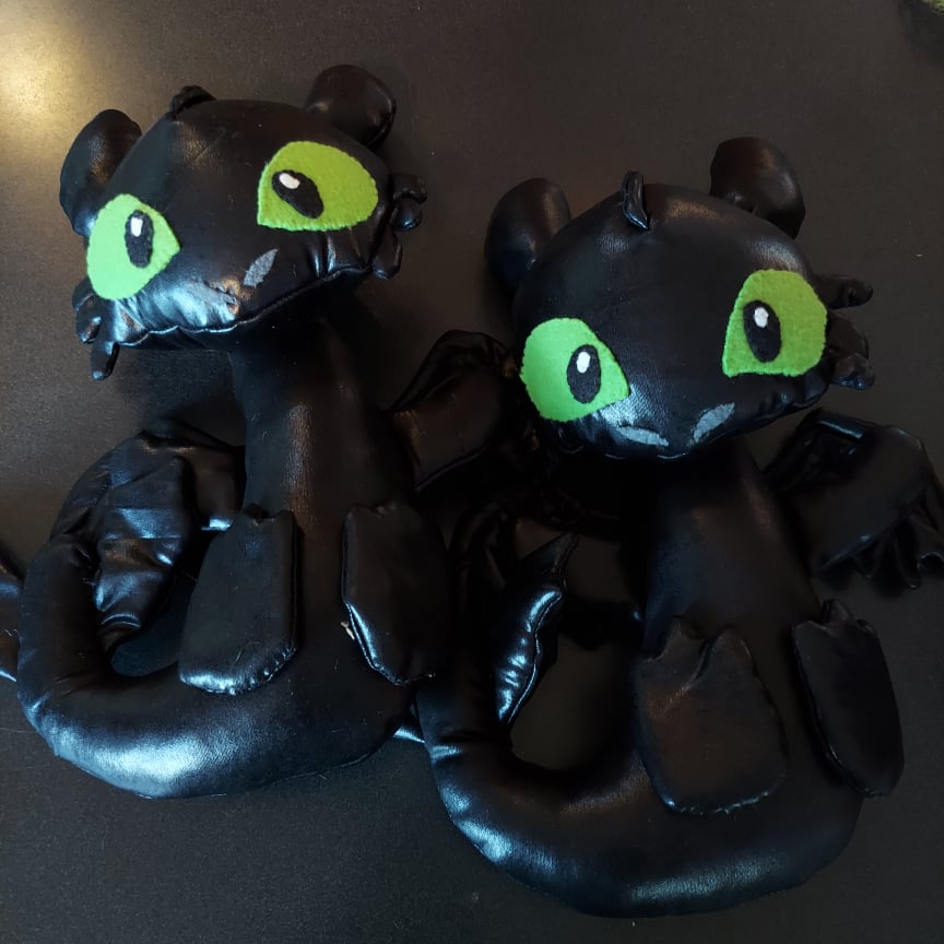 Black Dragon Plush