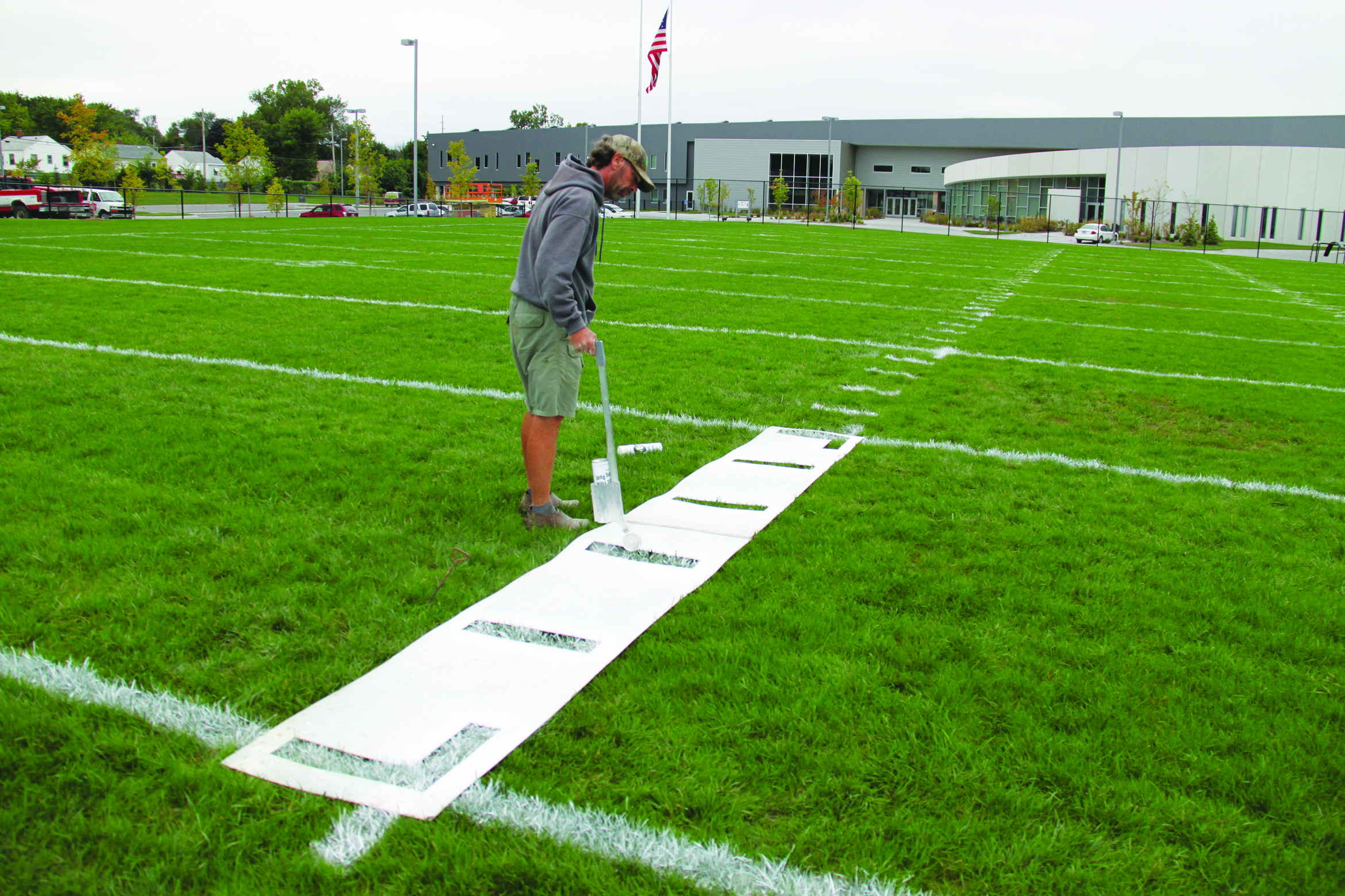 Football Hash Mark Stencil Kits Odeys