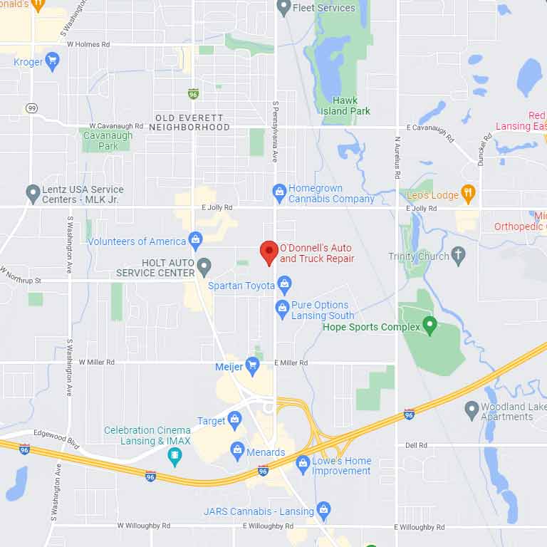 Hours & Directions O'Donnell's Auto Repair