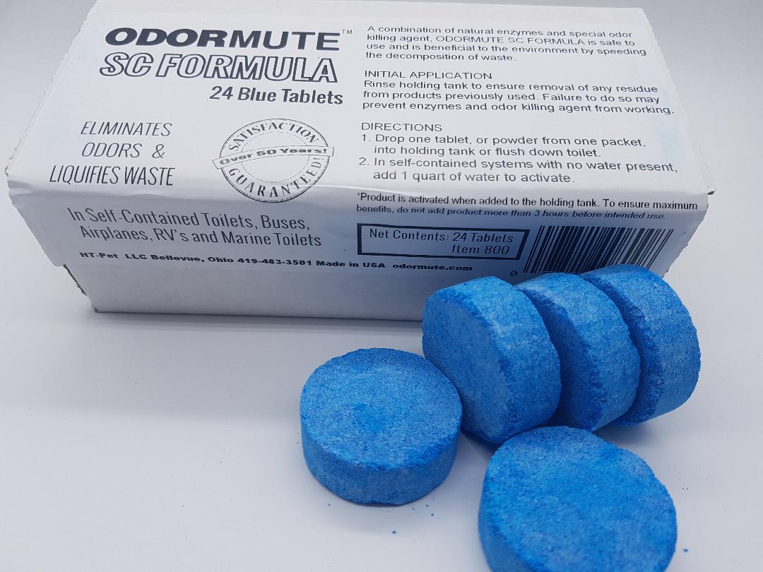 Tablets for Self Contained toilets