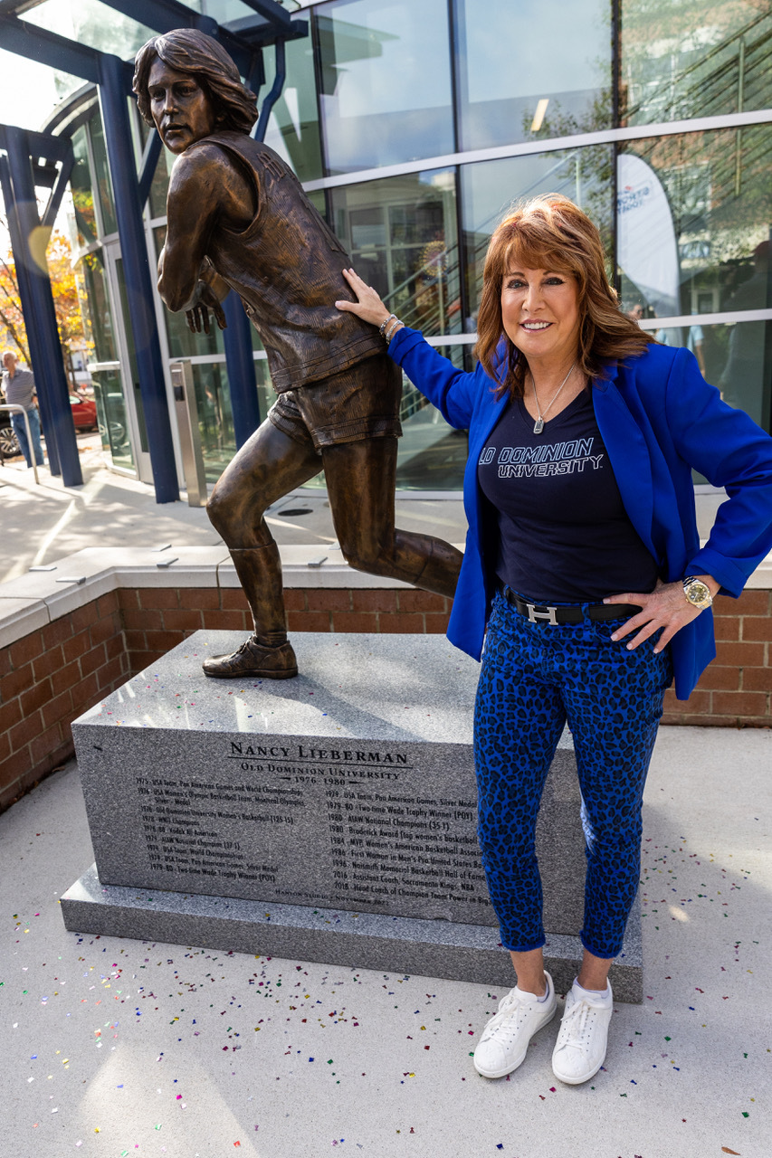 ODU Unveils Statue Honoring Nancy Lieberman Old Dominion University