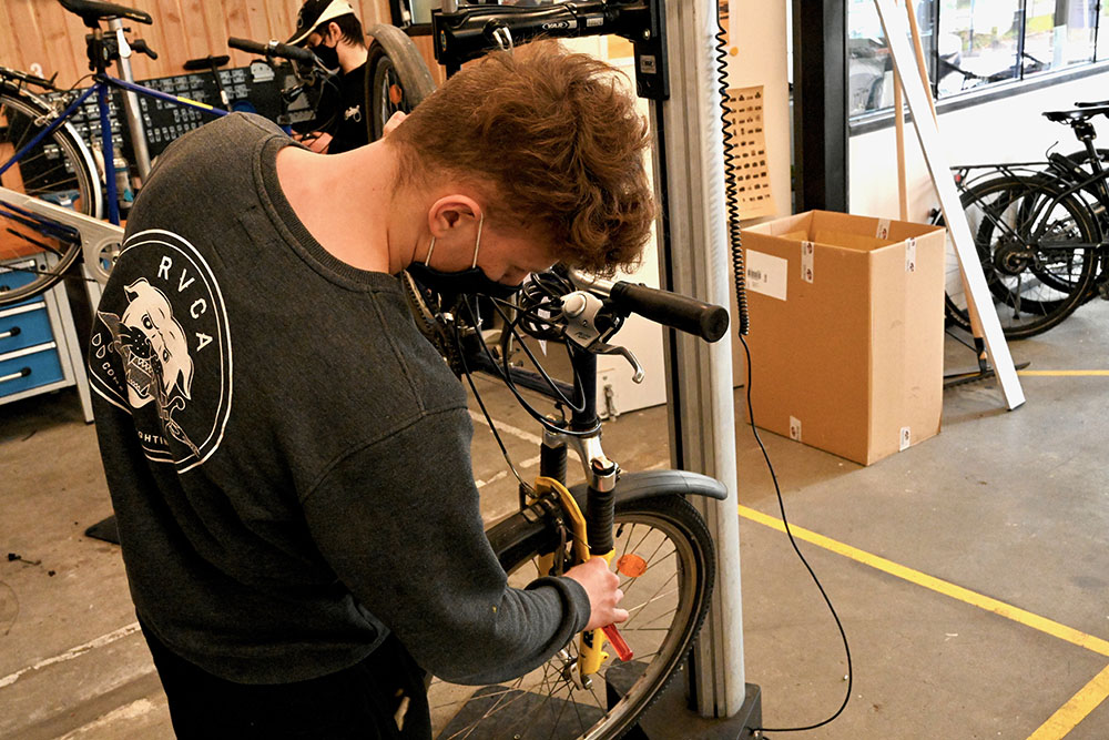 Der Veloladen Hubertus ist im Quartier begehrt — Oeko Service GmbH