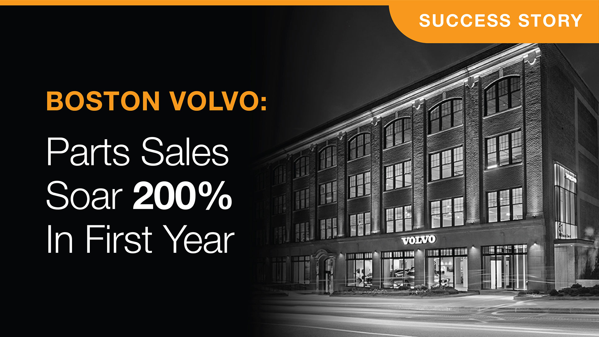 Boston Volvo Increases Parts Sales Over 200 OEM Interactive