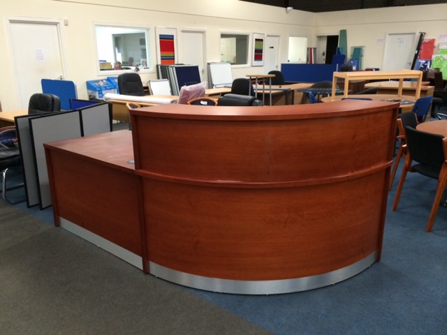 Second hand Reception Desk 14.5.14 New and Used Office Furniture Second hand Reception Desk 14.5.14 New and Used Office Furniture