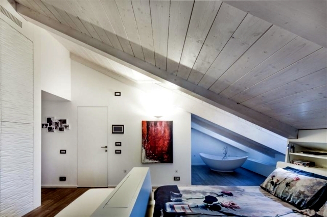 Design rooms with a sloping roof! Interior Design Ideas Design rooms with a sloping roof! Interior Design Ideas