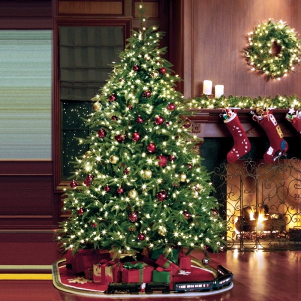 Tips for installing lights on the Christmas tree. Interior Design