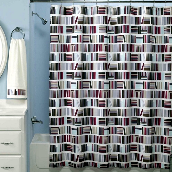 Shower curtain and decorate it nicely original ideas for making your